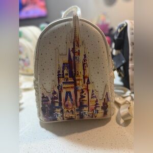 Disney Loungefly Castle Print Backpack